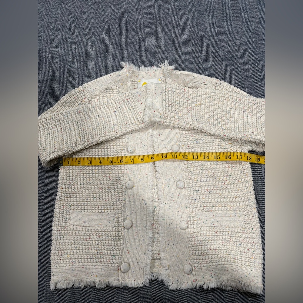 Kerri Rosenthal Fringe Beaulero Cardigan | color: multi | size: XS - Picture 3 of 8